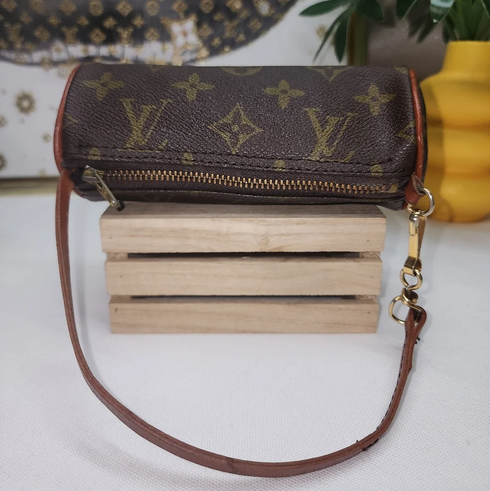 Authentic Louis Vuitton Monogram Mini Papillon W Unbranded Bag Charm - Picture 6 of 14